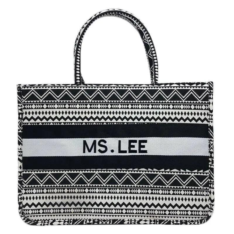 Embroidery luxury Tote bags