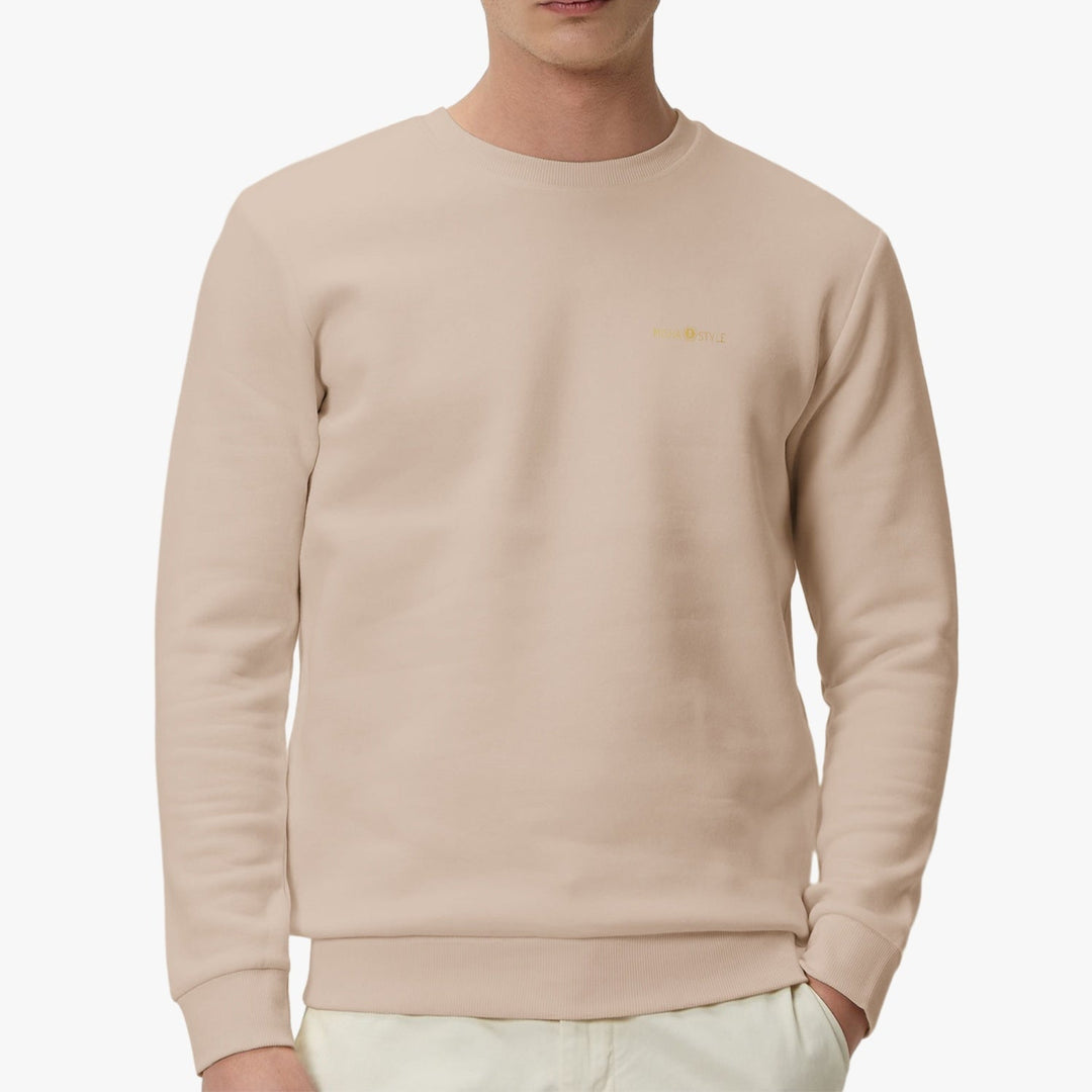 Unisex Garment-Dyed Sweatshirt - Khaki