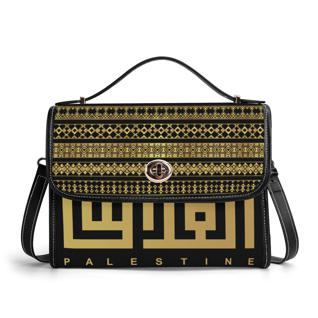 Jerusalem Elegant Shoulder Bag - Black
