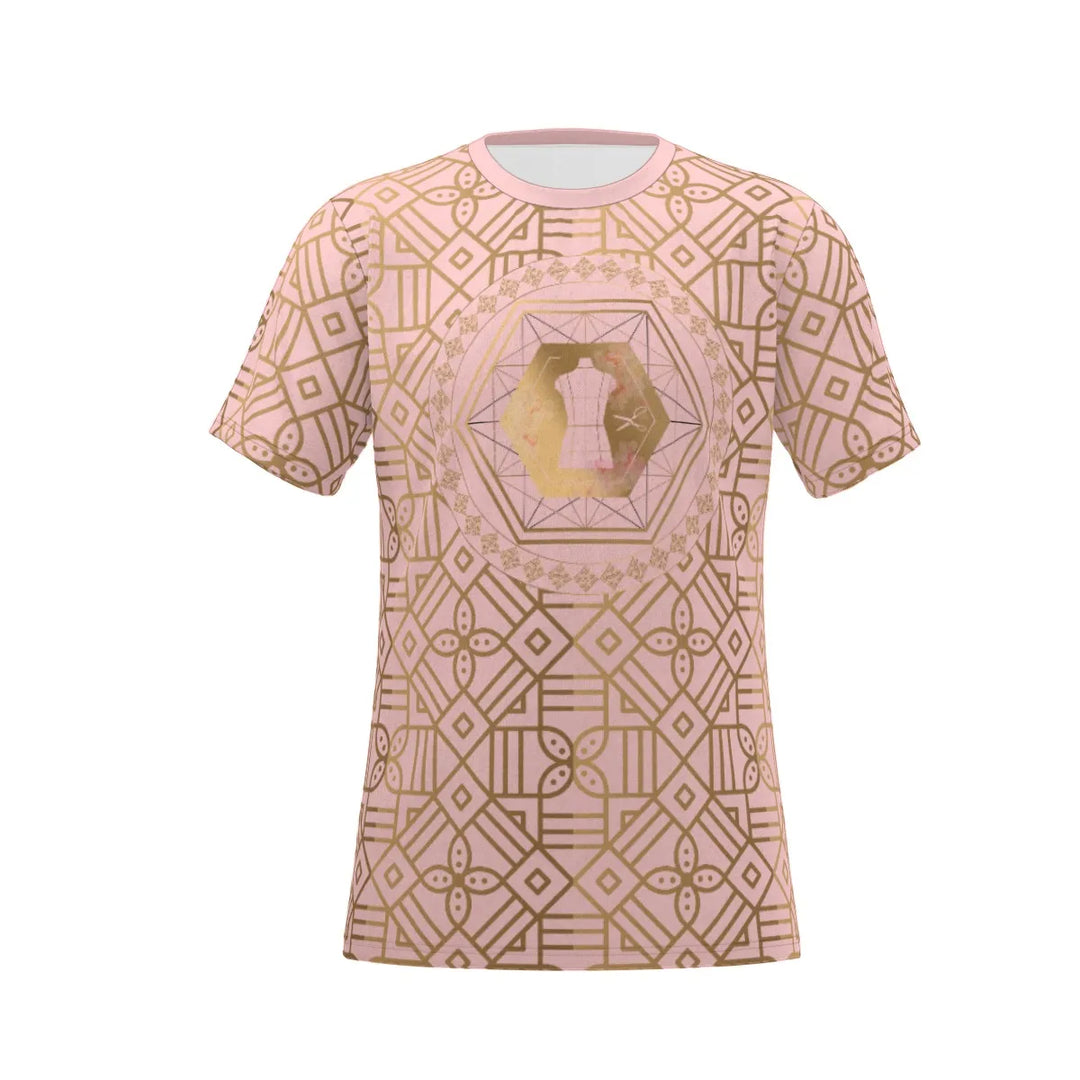 Decoration Misha Men's O-Neck T-Shirt - Rose Gold