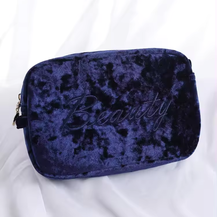Luxury Velvet Makeup Bag