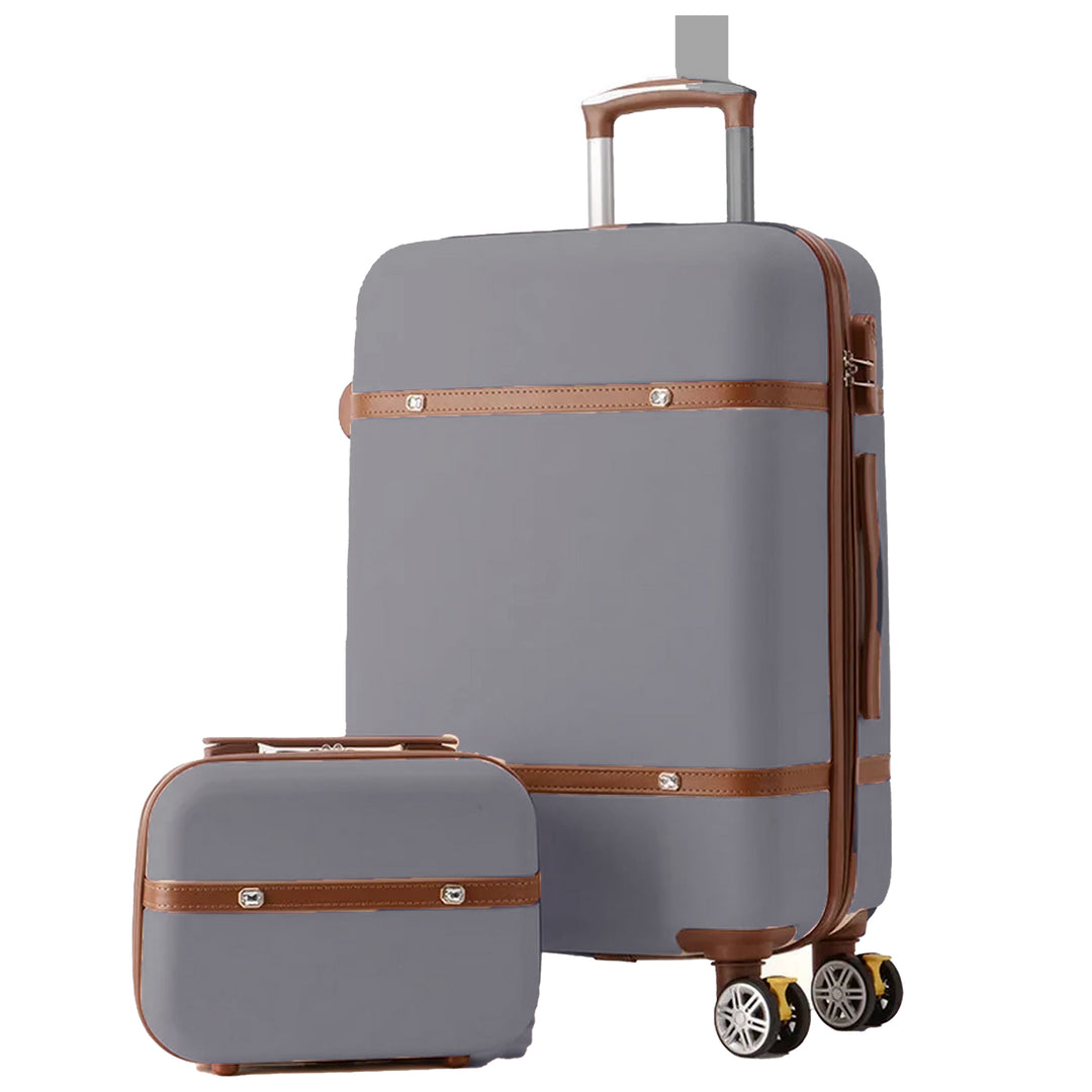 Trolley Travel Luggage Sets With Cosmetic Bags