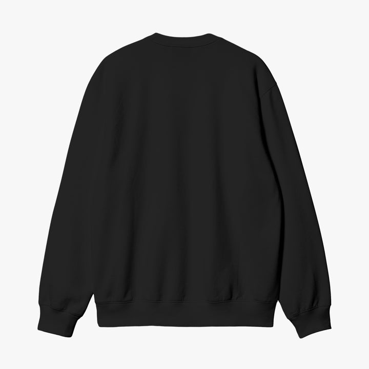 Unisex Garment-Dyed Sweatshirt - Black