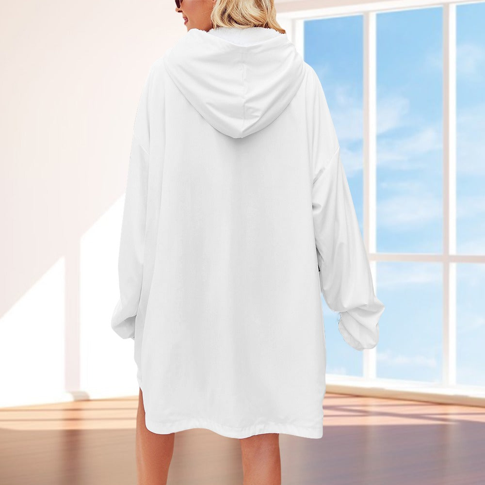 Women's Adult Hooded Blanket Shirt