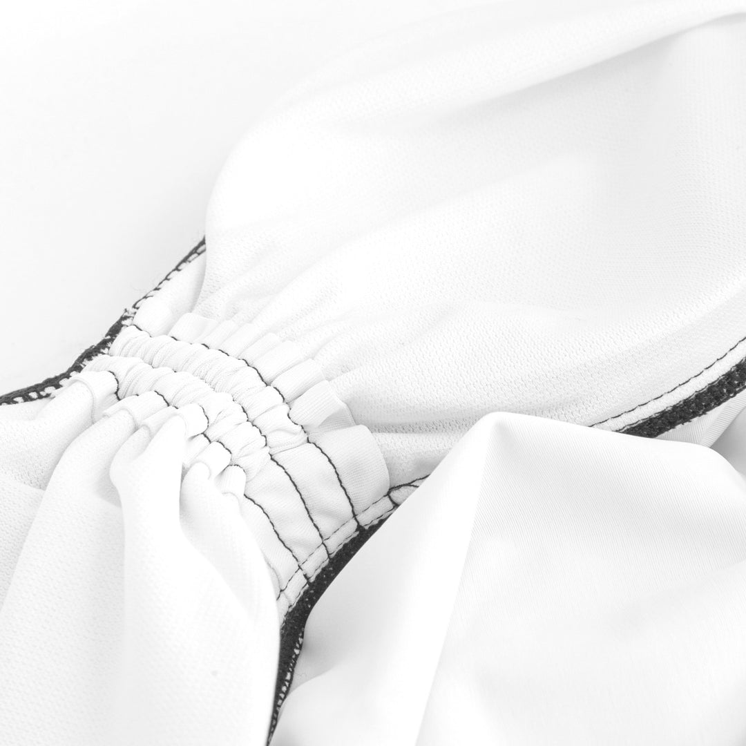 Decoration Two-Piece Tankini Swimsuit - White