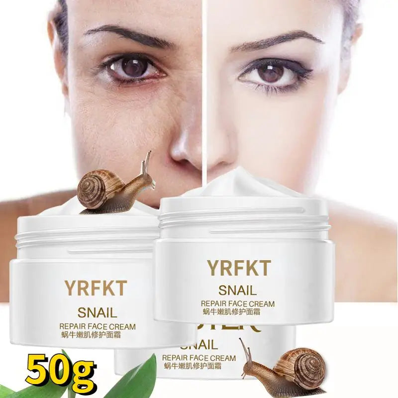 Aging Snail Essence Whitening Face Cream
