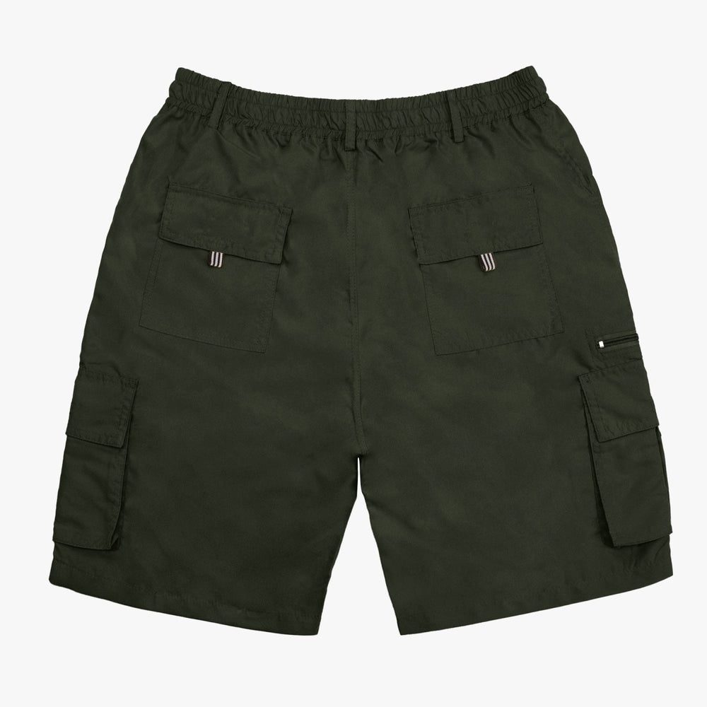 Misha Comfortable Men's Cargo Shorts - Army