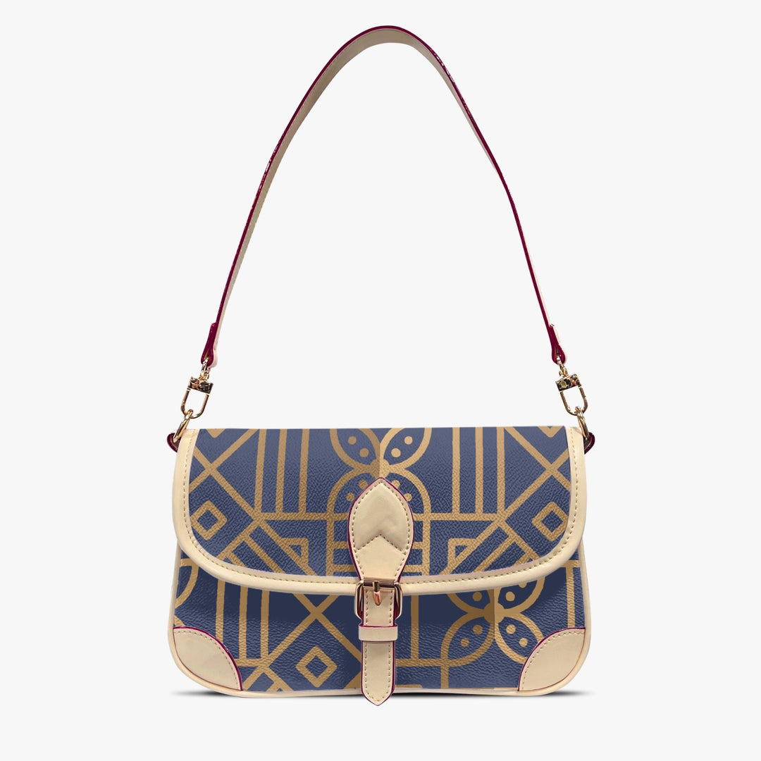 Luxury Decoration Underarm Bag - American Blue