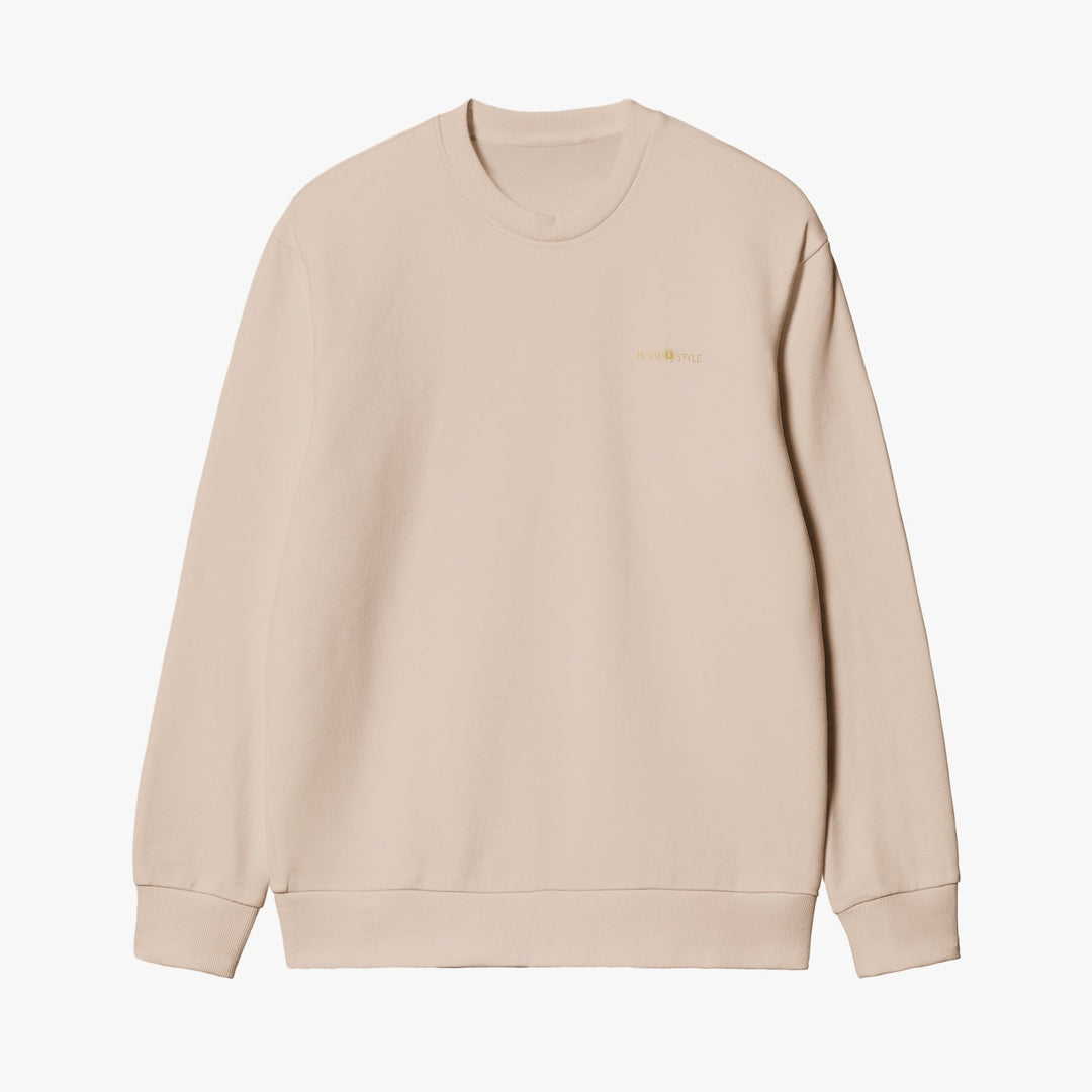 Unisex Garment-Dyed Sweatshirt - Khaki