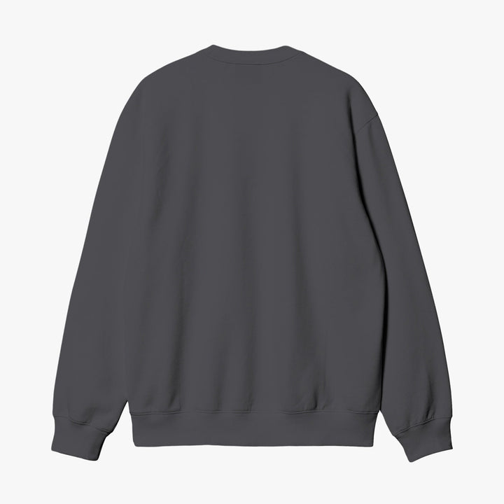 Unisex Garment-Dyed Sweatshirt - Deep Gray