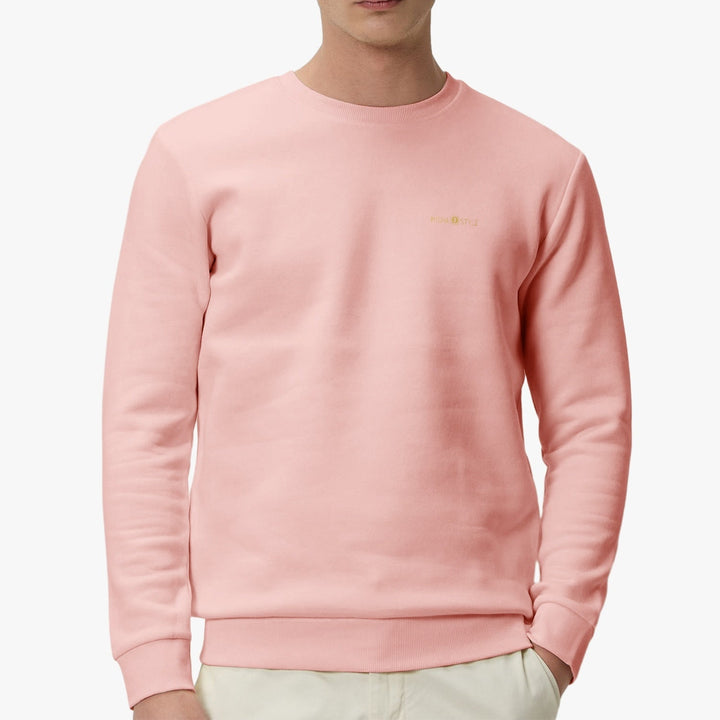 Unisex Garment-Dyed Sweatshirt - Pink