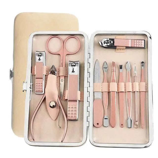 12 PCS in one Stainless Steel Manicure set - Mishastyle