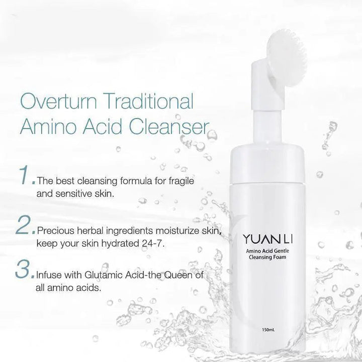 2 Pcs Amino Acid Foam Organic Facial Cleaner - Mishastyle