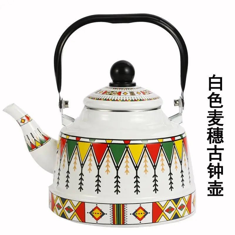 2.5L European hot and cool kettle retro teapot - Mishastyle