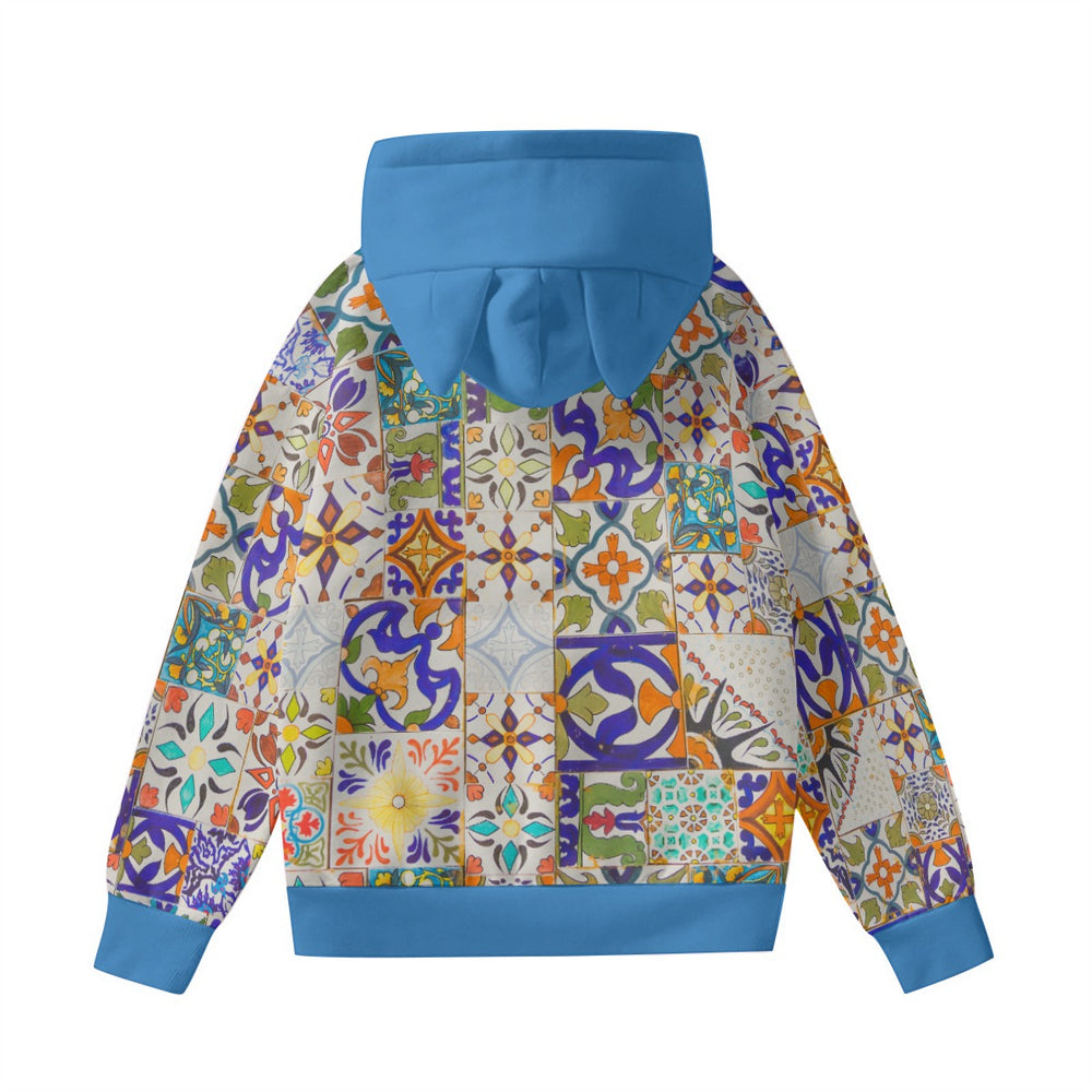 Women’s Hoodie With Decorative Ears - Royals