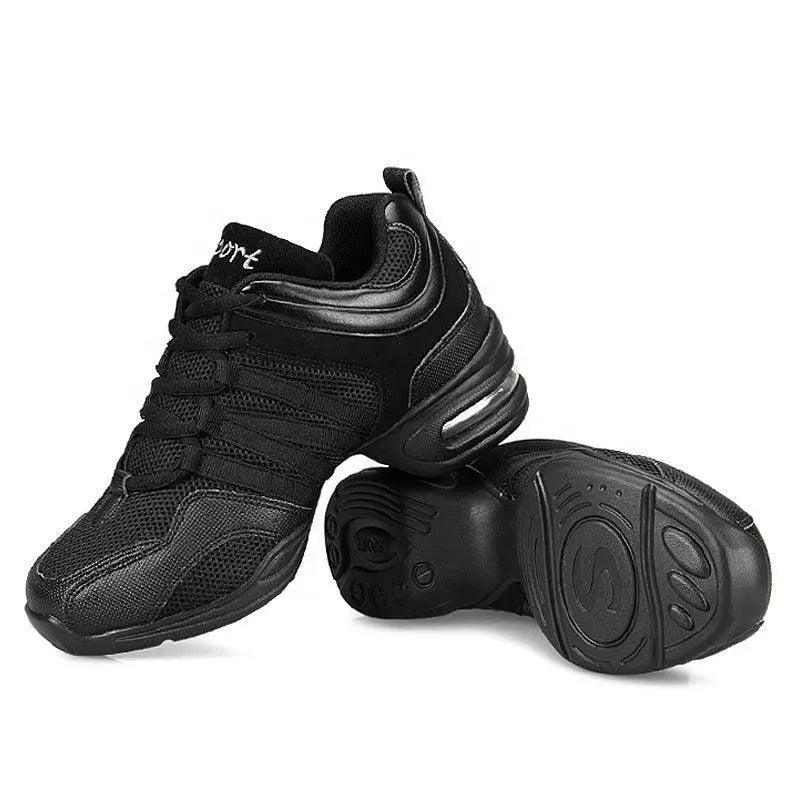 Breathable Fast Steps Women Sneakers - Black