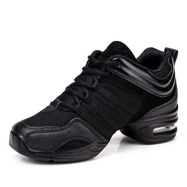 Breathable Fast Steps Women Sneakers - Black - Mishastyle