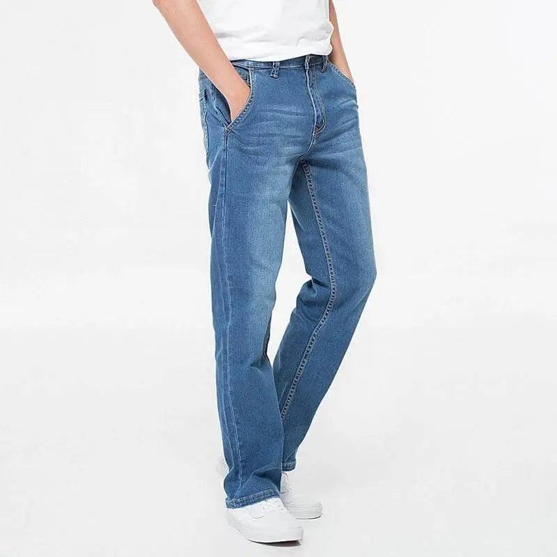 Casual Solid Pencil Jeans - Mishastyle