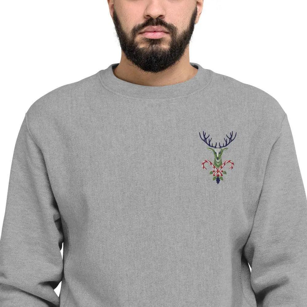 Champion Sweatshirt Christmas Deer - Mishastyle