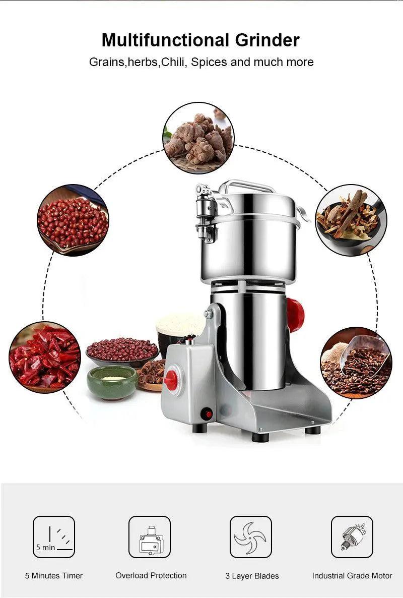 Coffee Herbs Dry Grinding Machine - Mishastyle