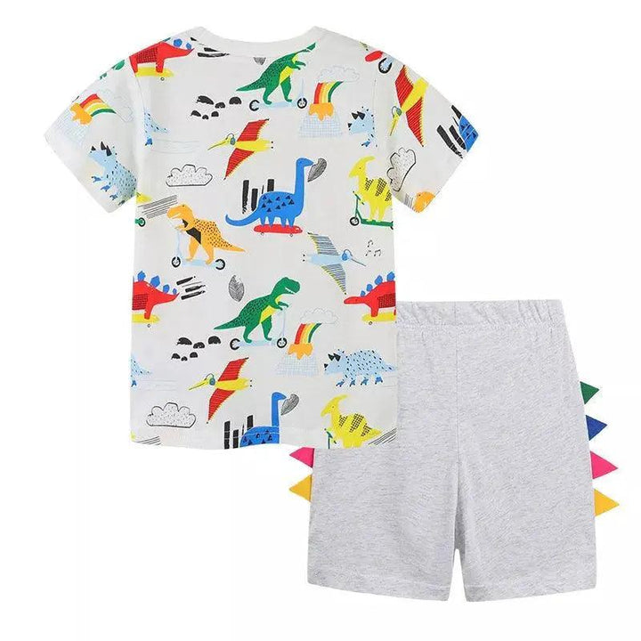 Colorful kids Summer Sport Outfit - Mishastyle