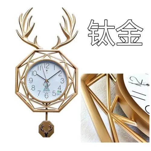 Creative Atmosphere Wall Clock Living Room - Mishastyle