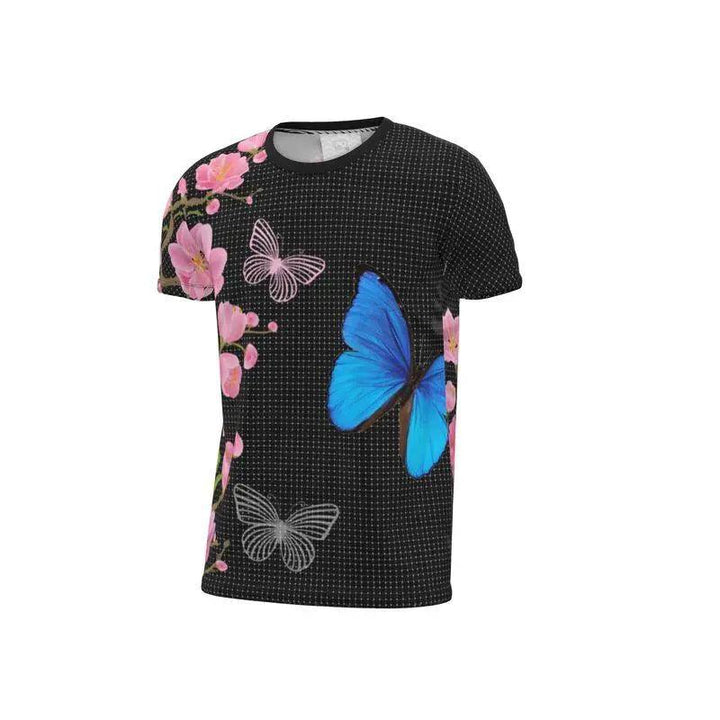 Cut and Sew All Over Print T-Shirt - Mishastyle