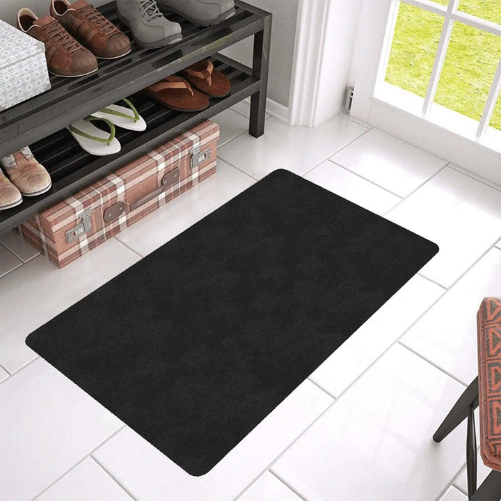 Doormat 30"x18" Rubber Rug - Gray - Mishastyle