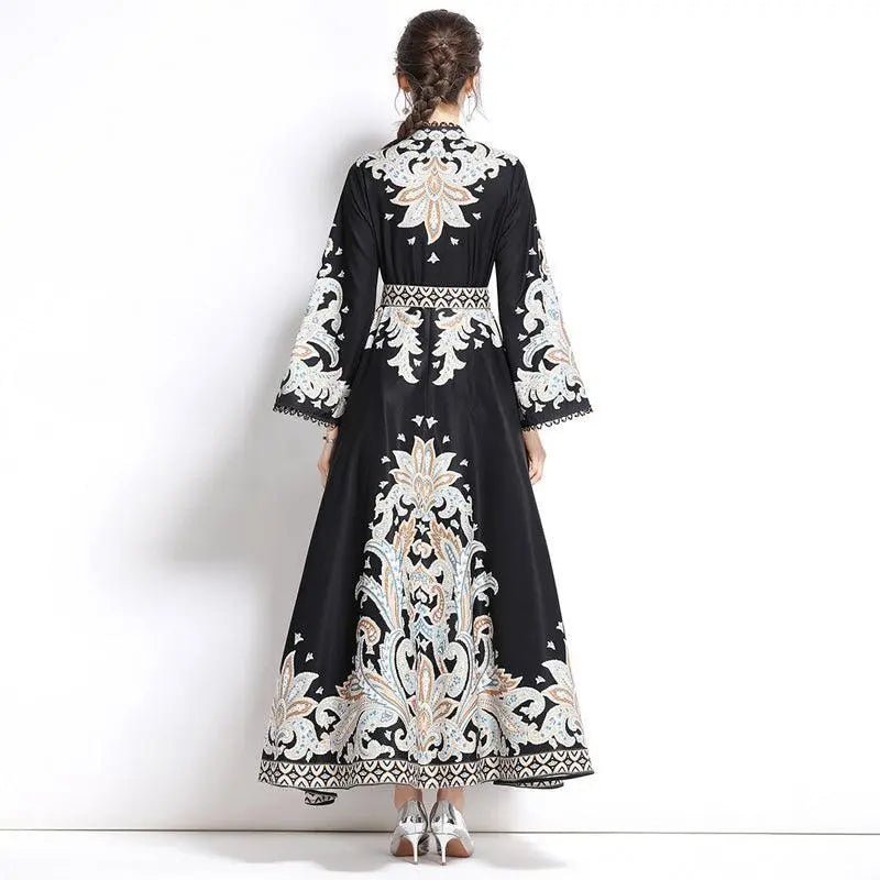 Embroidered Turkish style dress - Mishastyle