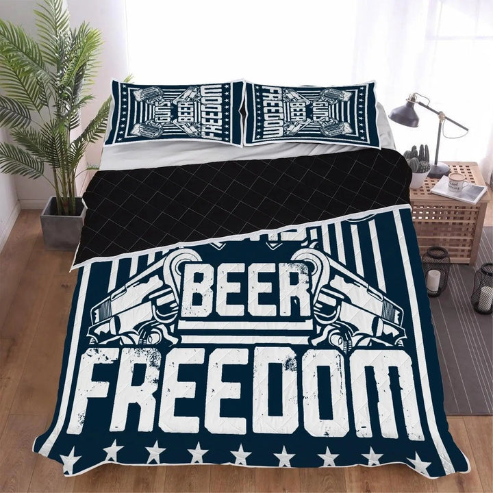 Freedom Polyester Quilt Bed Sets - Mishastyle