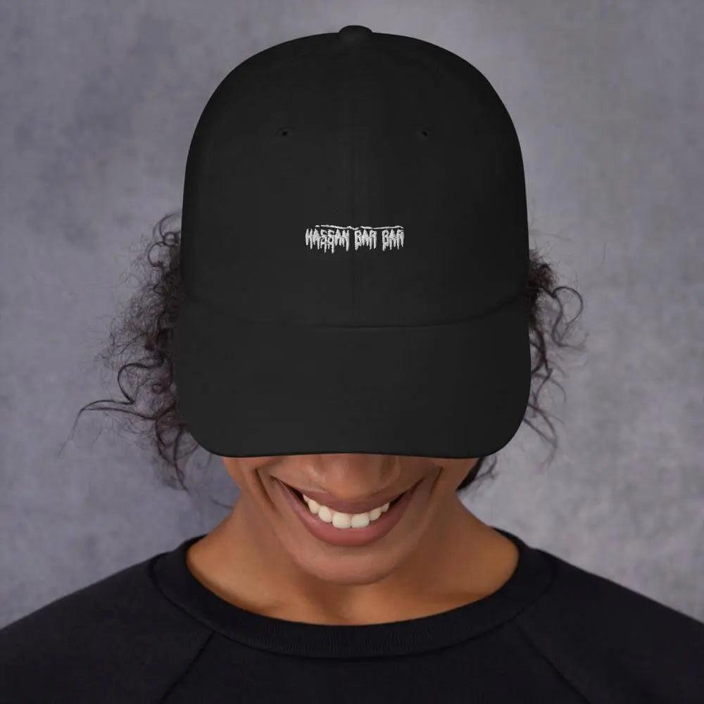 Hassan Bar Bar Embroidered Logo Lady Dad hat - Mishastyle