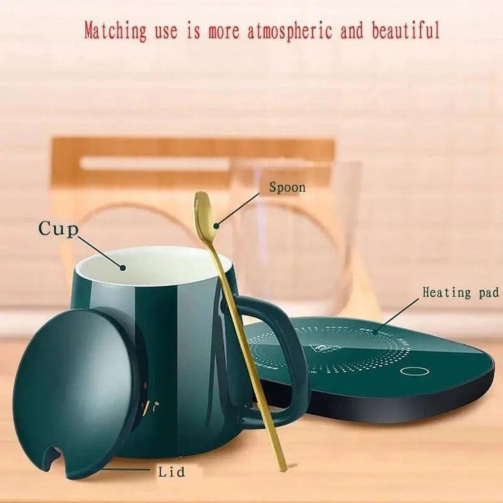 Heating USB Electric Mug Cup Coaster Mat Set - Mishastyle