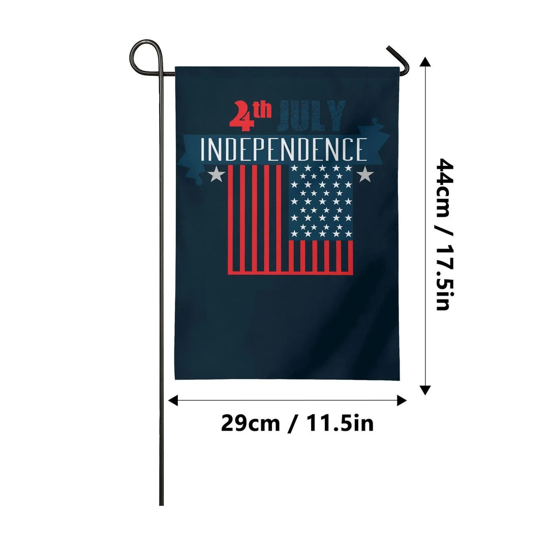 KTS USA Endebendence Garden Flag - Mishastyle