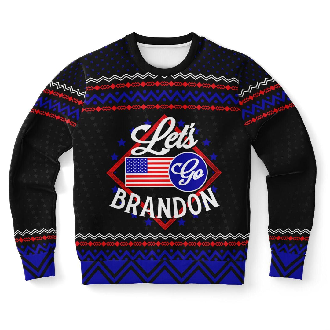 Let's Go Brandon Athletic Sweater - Mishastyle