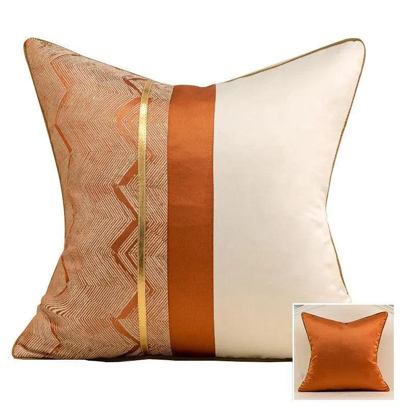 Luxury Leather Cushion Pillow Cases - Mishastyle