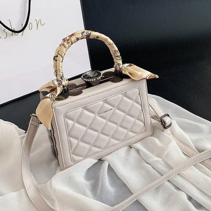 Luxury PU Lady Box Bag - Mishastyle