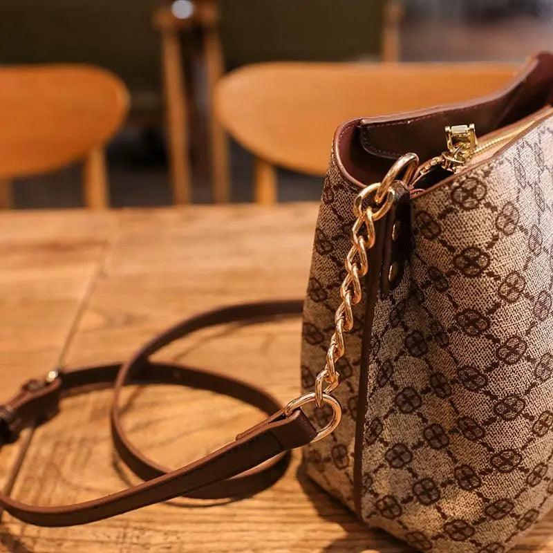 Luxury Pu Leather Vintage Handbags - Mishastyle