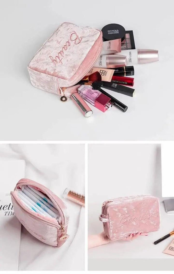 Luxury Velvet MISHA Makeup Bags Set - Mishastyle