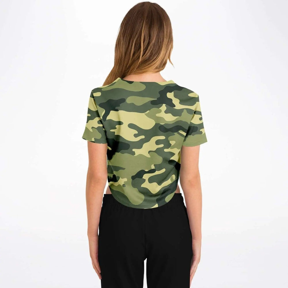 Misha Army Lady Crop Shirt - Mishastyle