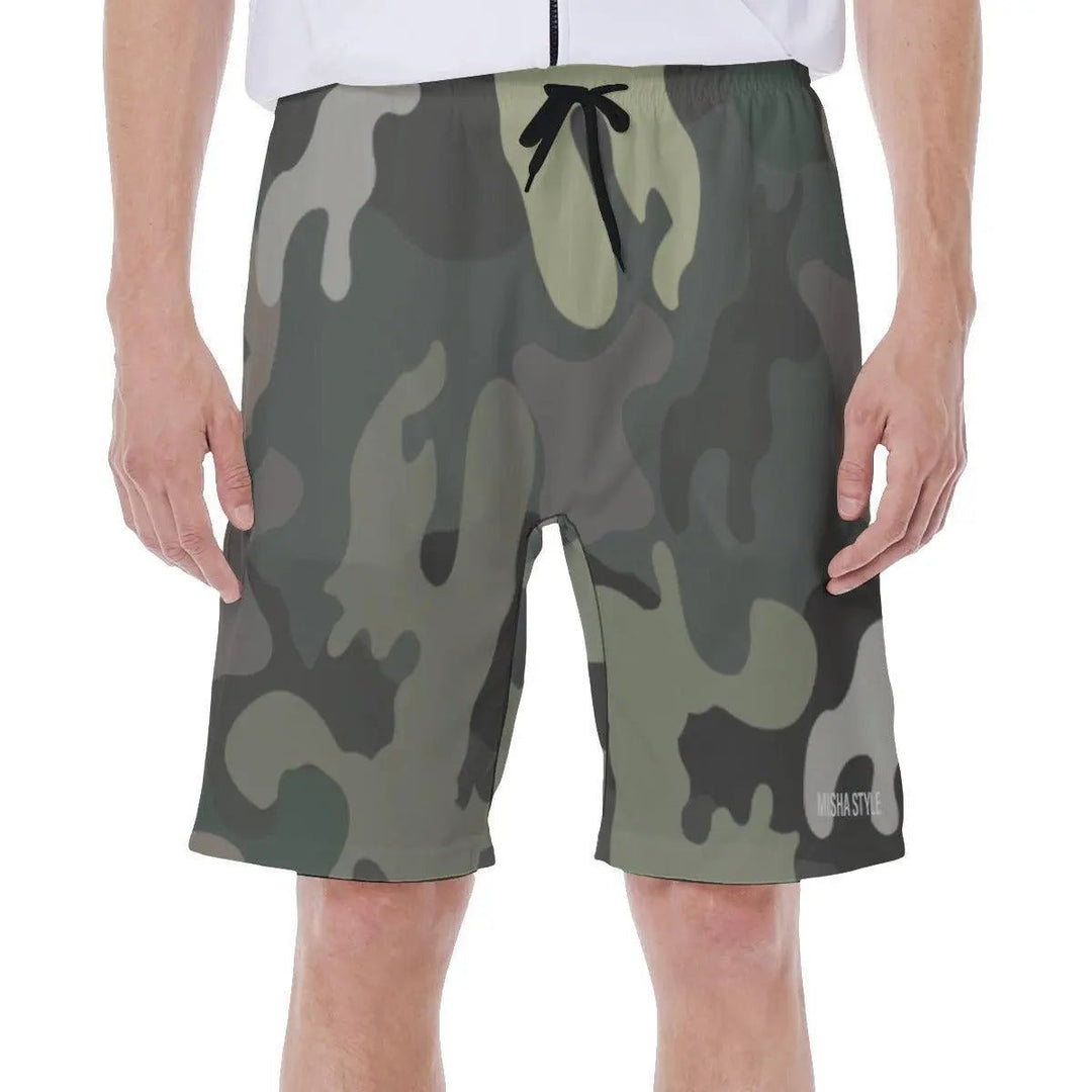 Misha Army Men's Beach Shorts - Mishastyle
