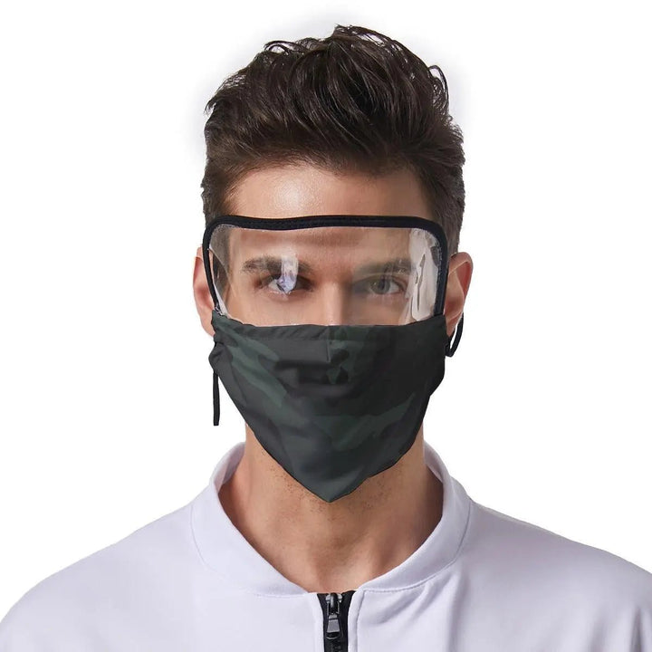 Misha Army Theme Face Mask with Eye Shield - Mishastyle