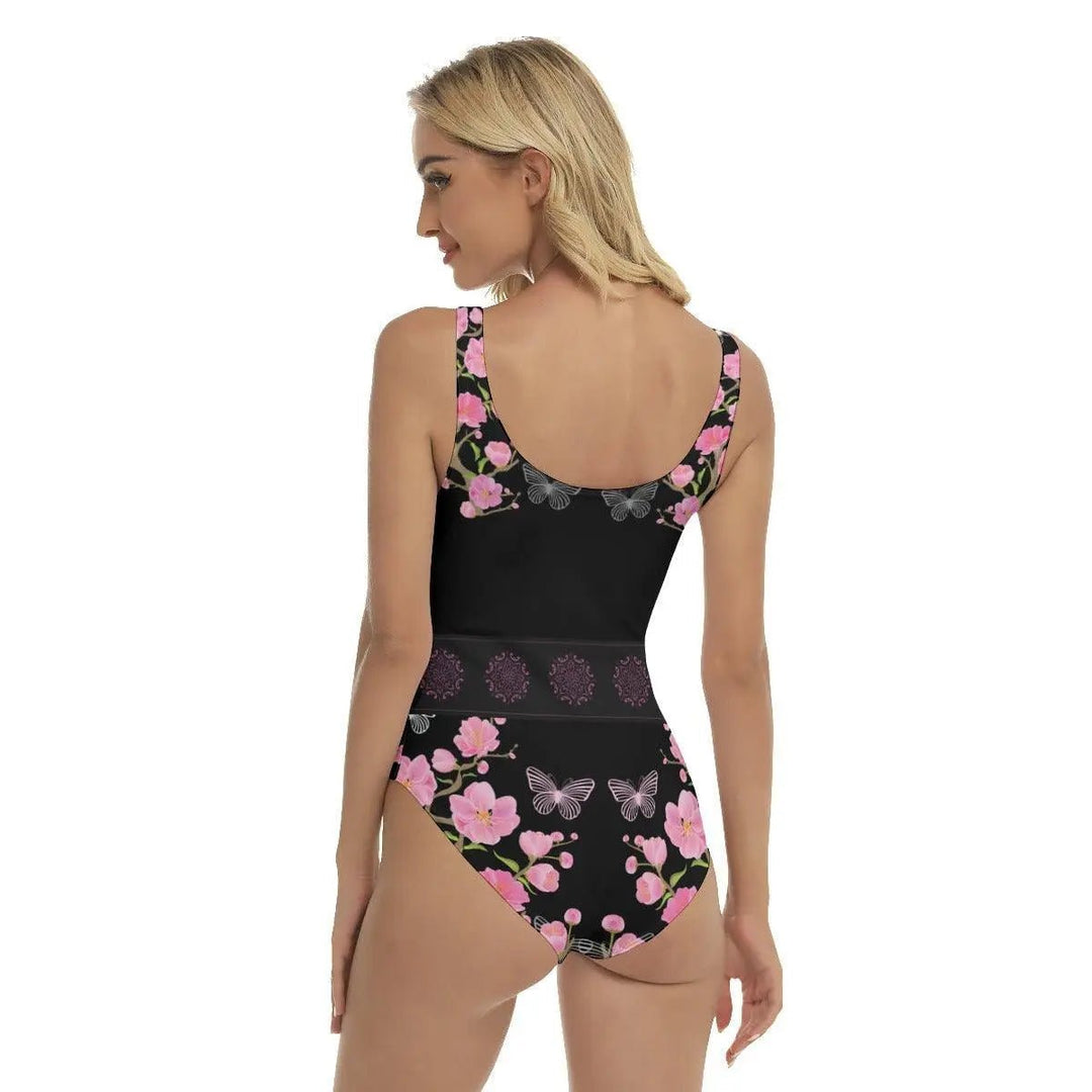 Misha Floral One-piece Swimsuit - Mishastyle