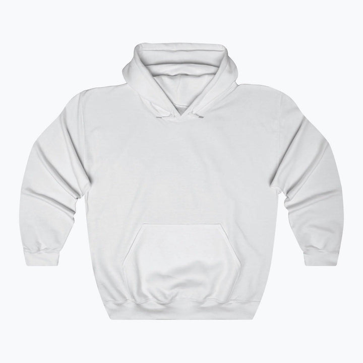 Misha Gildan Hooded Sweatshirt - White - Mishastyle