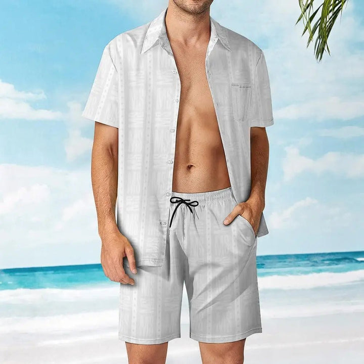 Misha Luxury Men Leisure Beach Suit - Mishastyle