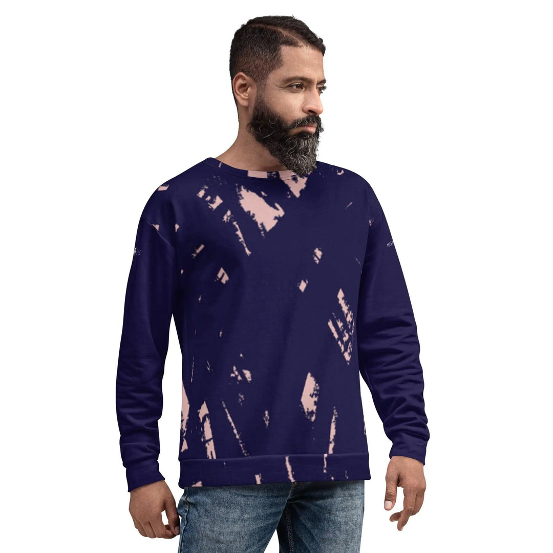 MISHA Men Stylish Sweatshirt - Royal Purple - Mishastyle