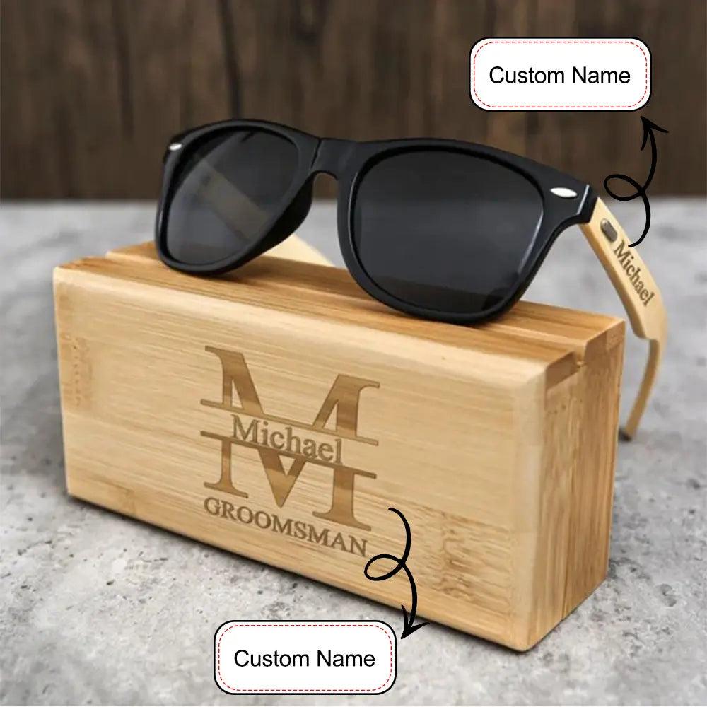 MISHA Personalized Wooden Sunglasses - Mishastyle