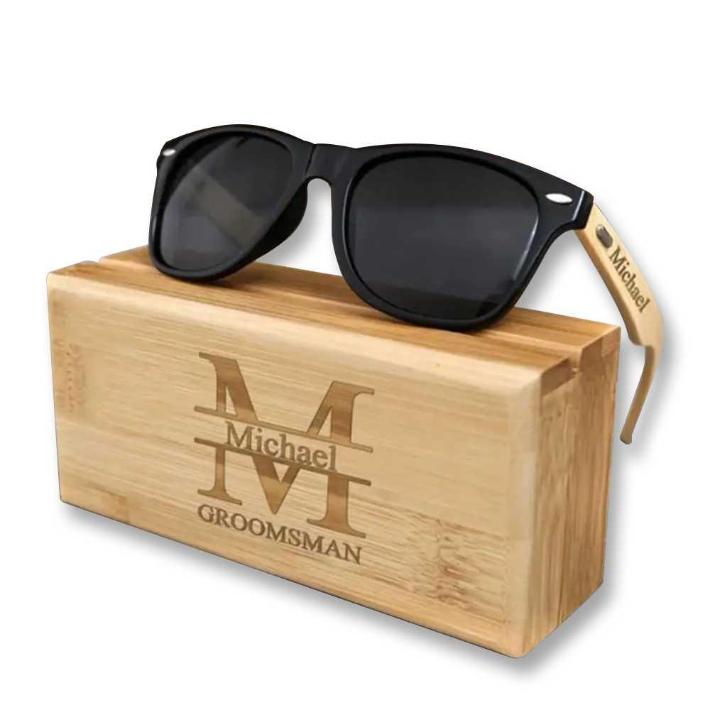 MISHA Personalized Wooden Sunglasses - Mishastyle