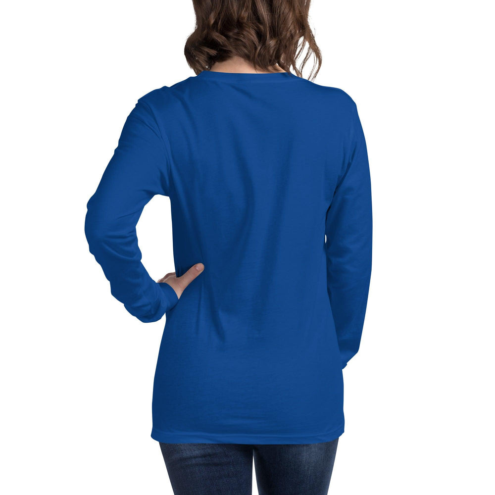 MISHA Women Long Sleeve Sweater - Blue - Mishastyle