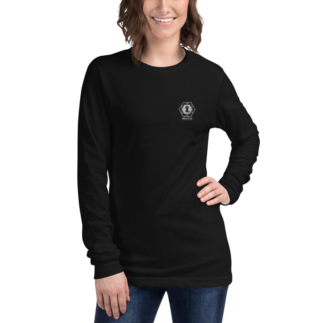 MISHA Women Long Sleeve Sweater - Royal Black - Mishastyle