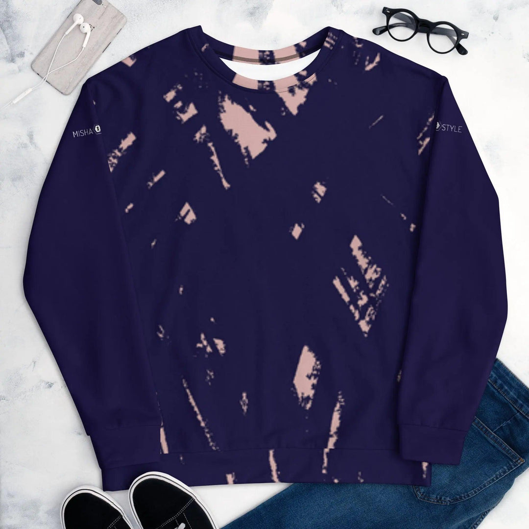 MISHA Women Stylish Sweatshirt - Royal Purple - Mishastyle